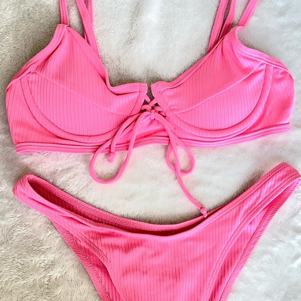 Hot pink Bikini